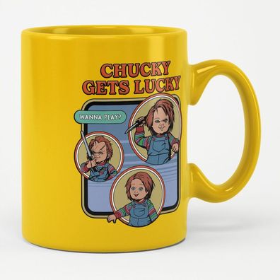 Chucky Tasse/Kaffeebecher Gets Lucky Mug