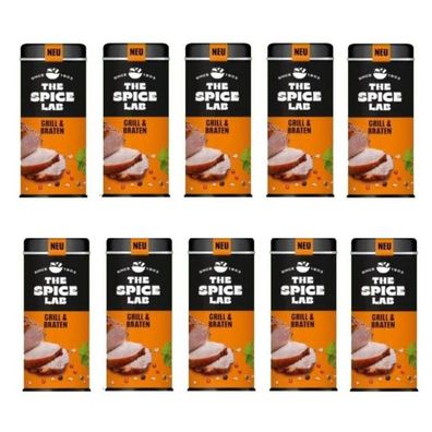 Moguntia Grill & Braten Gewürzsalz 10x 160g The Spice Lab