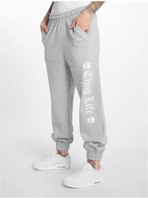Thug Life Jogginghose Grea Sweat Pants Grey