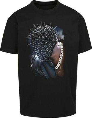 MT Upscale T-Shirt Thorned Mask Oversize Tee Black