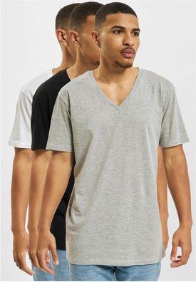 DEF 3 Pack T-Shirt Black
