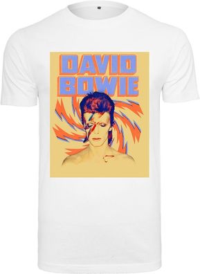 Merchcode T-Shirt David Bowie Star Dust Tee White