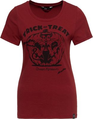 Queen Kerosin Print T-Shirt QKI21002 Terra