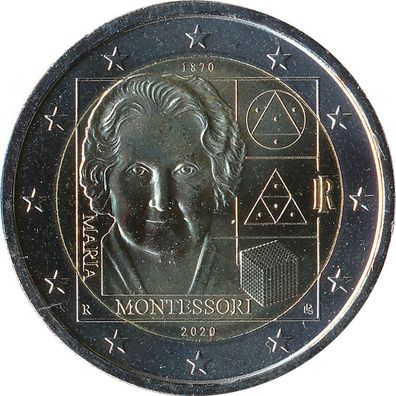 Italien 2 Euro 2020 - Maria Montessori*