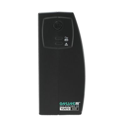 USV YUNTO 500 - USV Anlage für Small und Home-Office - 500 VA / 300 W