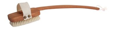 Redecker Brosse de bain, bois de poirier, forme rectangulaire