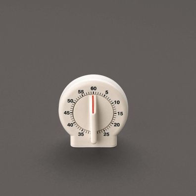 Kelomat horloge de cuisine/timer mécanique plastique jusqu'à 60 min