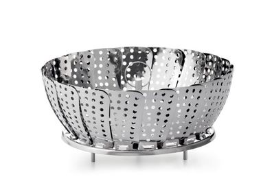 Kelomat Universaldünstereinsatz Edelstahl verstellbar 14-24cm