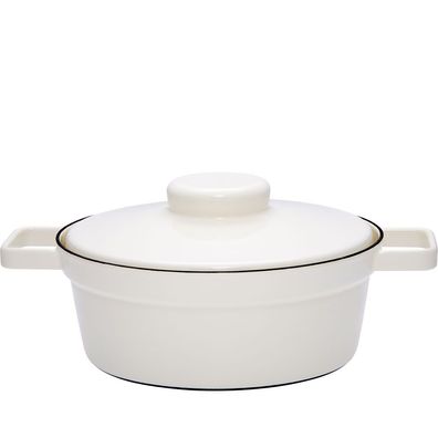 Riess Kasserolle mit Deckel Emaille 24cm,2 Liter