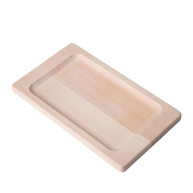Riess Profi Servierbrett Holz eckig 30,5x18,5cm