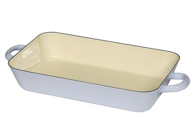 RIESS Vierkantpfanne 33x20x5,4cm blau/bunt