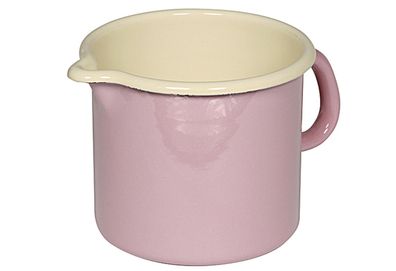 RIESS Pot à lait 1 litre Ø12cm rose/coloré