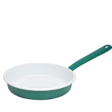 Riess Poêle à omelette/crêpes dark Ø20cm Nature Green émail
