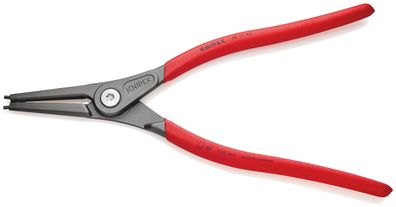 KNIPEX 49 11 A4 Präzisions-Sicherungsringzange für Außenringe auf Wellen mit rutschhe