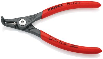 KNIPEX 49 21 A11 SB Präzisions-Sicherungsringzange für Außenringe auf Wellen mit ruts