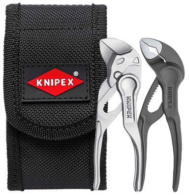 KNIPEX 00 20 72 V04 XS Mini-Zangenset XS 1 x 87 00 100, 1 x 86 04 100 150 mm