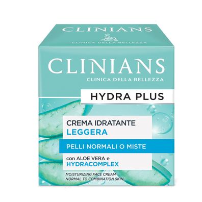 Clinians Hydra Plus Gesichtscreme Leggera 50 ml mit Aloe Vera und Hydracomplex