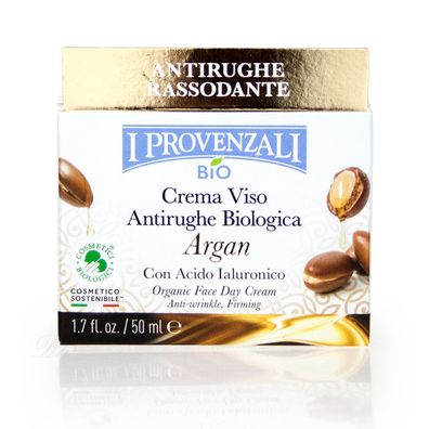 I Provenzali Bio Gesichtscreme Tag Argan 50 ml