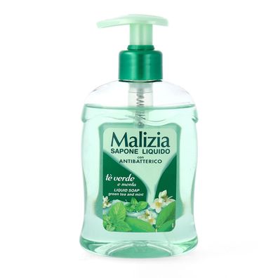 Malizia Flüssigseife grüner Tee & Minze 300 ml