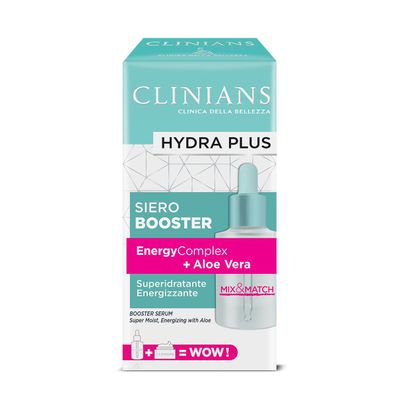Clinians Hydra Booster Serum Booster 30ml Energy Complex + Aloe Vera