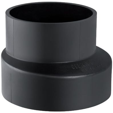 GE PE Reduktion exzentrisch kurz d125/50