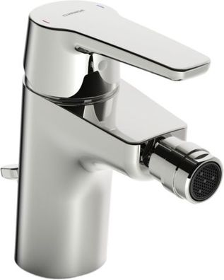 HA EHM Bidet-Batt. Hansapolo 5143 Zugst. Ablgarn. Ausld. 106 mm DN15 chr