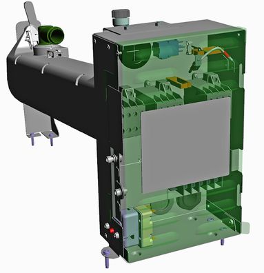 DK Inline-Backupheater 9kW-ECH2O IG Zusatzheizung