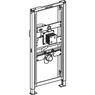 GE Duofix Element für Urinal 112-130 cm Universal für verdeckte Urinalsteuerung