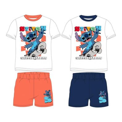 Kurzer Stitch Jungen-Pyjama „Skateboarding“ | Größen 98–128