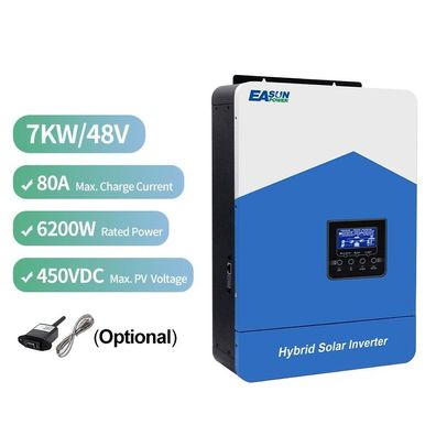Solar Inverter 7KW, 48V, 110A, MPPT 450V, WiFi, Reine Sinuswelle Wechselrichter