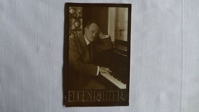AK Eugen Richter Klavier , Fotograf Joh. Niclou 1920