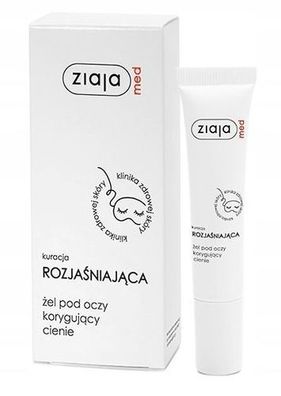 Ziaja Med Augencreme - Intensivpflege gegen Augenringe, 15 ml