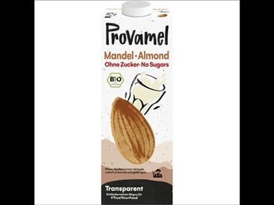 Provamel 3x Provamel Bio Mandeldrink Ohne Zucker 1l