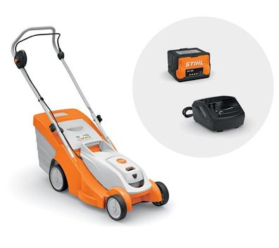 Stihl Akku Rasenmäher RMA 239 AK-System mit Akku AK 30 + Ladegerät AL 101