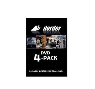 Paintball DVD Derder 4-Pack