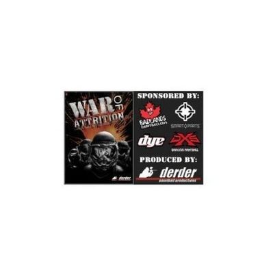 Paintball DVD Derder War of Attrition