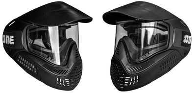 Paintball Maske Field #ONE Single - black