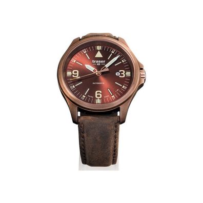 Traser H3 - 108073 - Armbanduhr - Herren - Automatik - P67 Officer Pro Bronze Brown