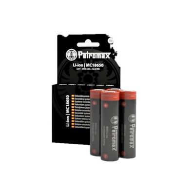 Petromax Akku 18650 4x Pack - 13.800 mAh für LM500 LED Laterne PX-LM500-Black