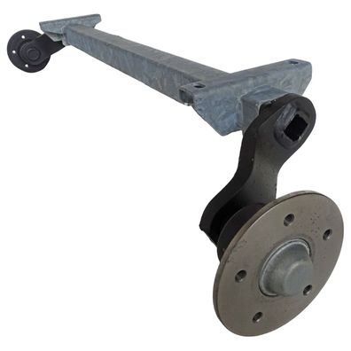 750kg Anhänger Achse - A= 1000mm - C= 1438mm 5x112 - niedriger Bock - ungebremst