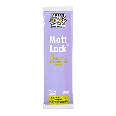 Mottlock Klebefallen für Lebensmittelmotten, ARIES Umweltprodukte, zur Befallsüberwac
