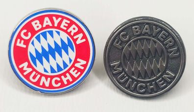 Pin Original FCB FC Bayern München Logo 2er-Set