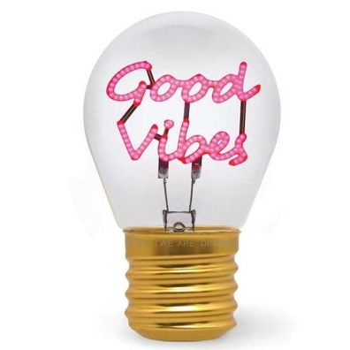 Legami Glühbirne Tischlampe - Good Vibes