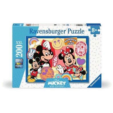 Ravensburger Puzzle Unterwegs mit Mickey und Minnie 200 Teile XXL