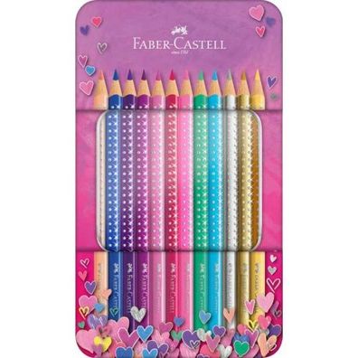 Faber Grip Farbstifte Sparkle 12 Stück
