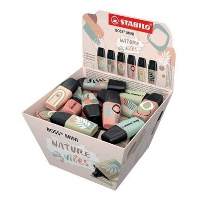 Stabilo Textmarker Boss Mini Nature sortiert - 1 Stück
