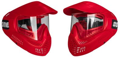 Paintball Maske Field #ONE Single V2 - red