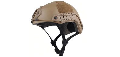 FAST Tactical Helm für Paintball / Airsoft - desert/tan