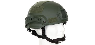 Tactical Helm "MICH 2002" für Paintball / Airsoft - oliv
