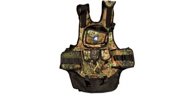 New Legion Paintball Battle Weste - flecktarn